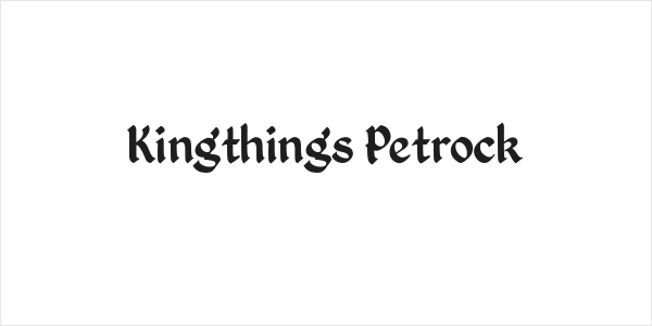 Kingthings Petrock Logo