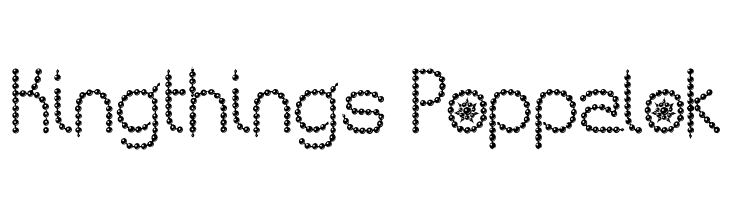 Kingthings Poppalok  नि: शुल्क फ़ॉन्ट्स डाउनलोड