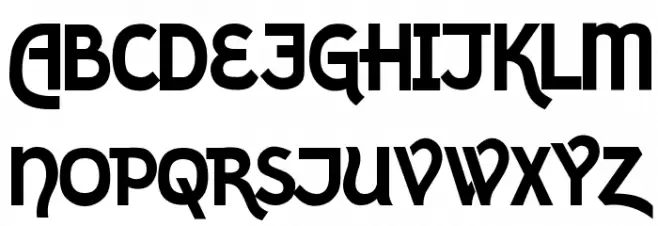 Kingthings Sans Font UPPERCASE