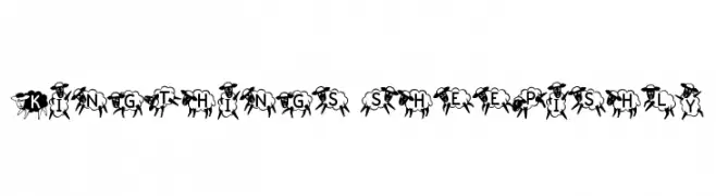 Kingthings Sheepishly  免费字体下载