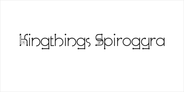 Kingthings Spirogyra Logo