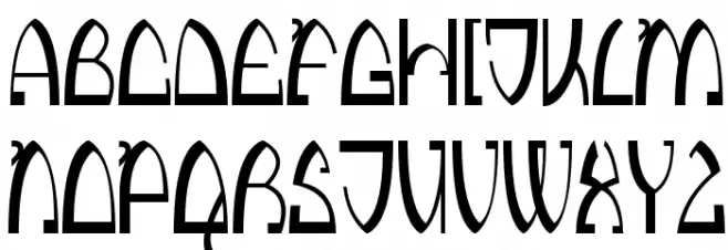 Kingthings Stirrup Шрифта ВЕРХНИЙ