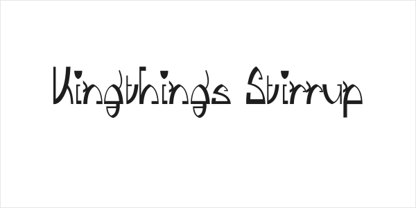 Kingthings Stirrup Logo