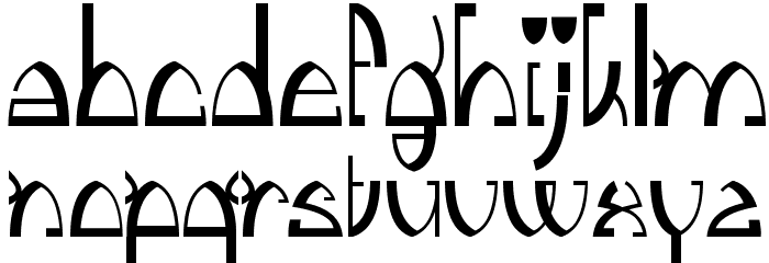 Kingthings Stirrup Font LOWERCASE