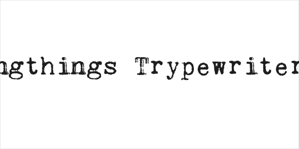 Kingthings Trypewriter 2 Logo
