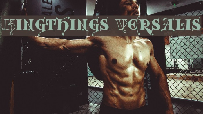 Kingthings Versalis फ़ॉन्ट examples