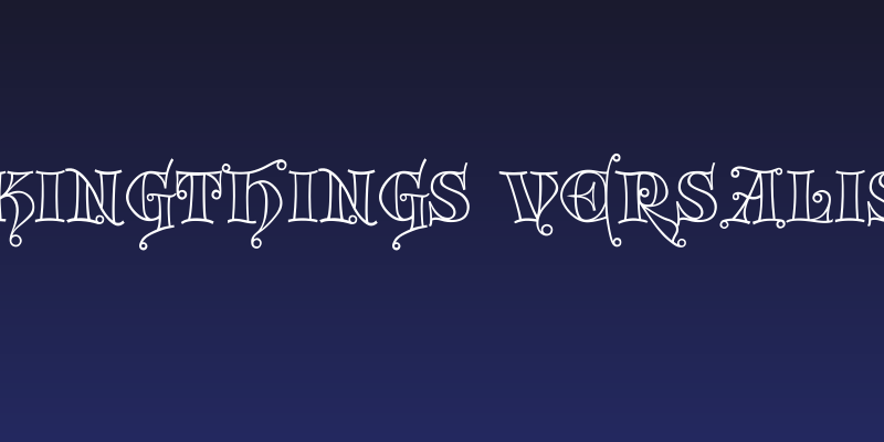 Kingthings Versalis Social Header