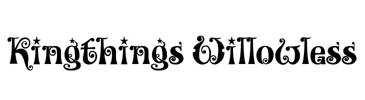 kingthings willow font