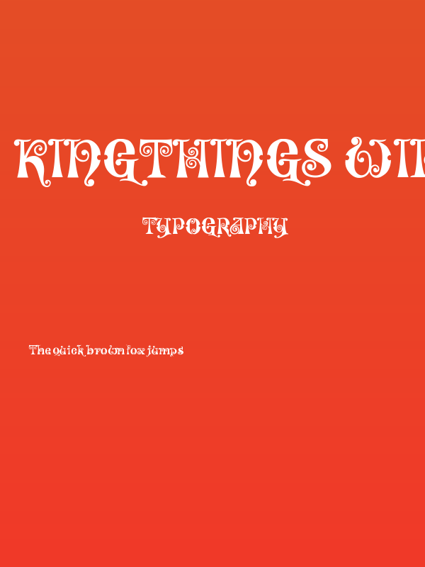 Kingthings Willowless Poster