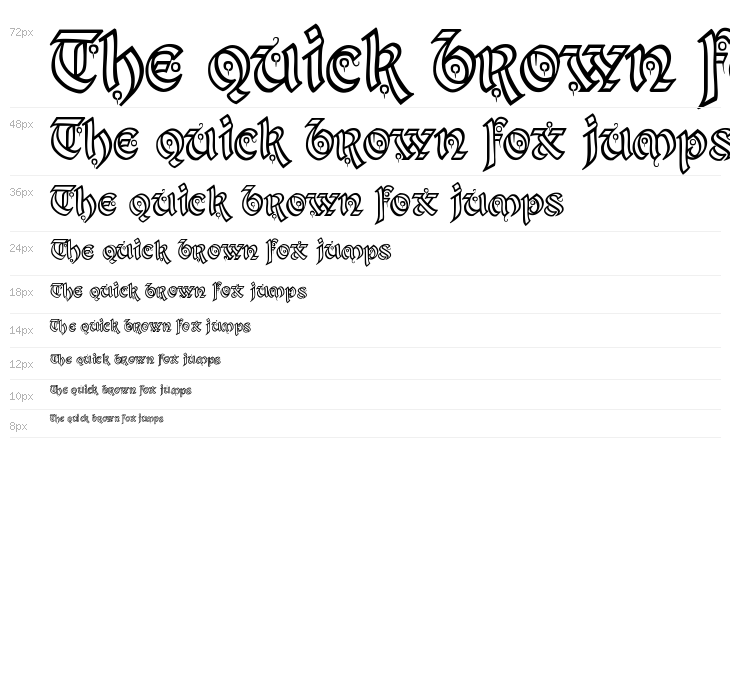 Kingthings Xander Outline Waterfall