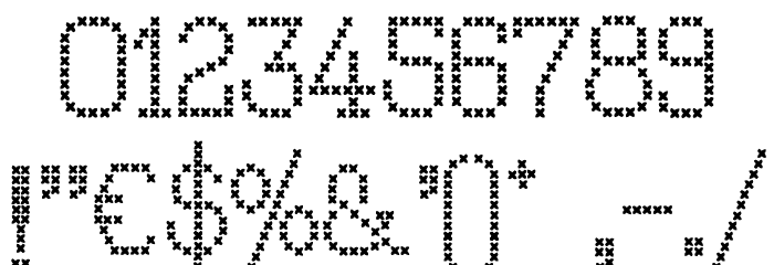 Kingthings Xstitch Font OTHER CHARS