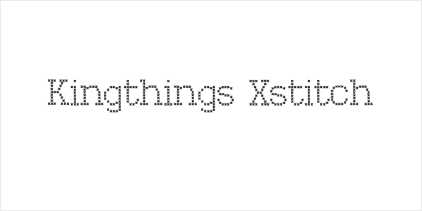 Kingthings Xstitch Logo