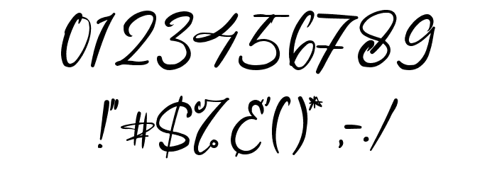 Kingwood Font OTHER CHARS