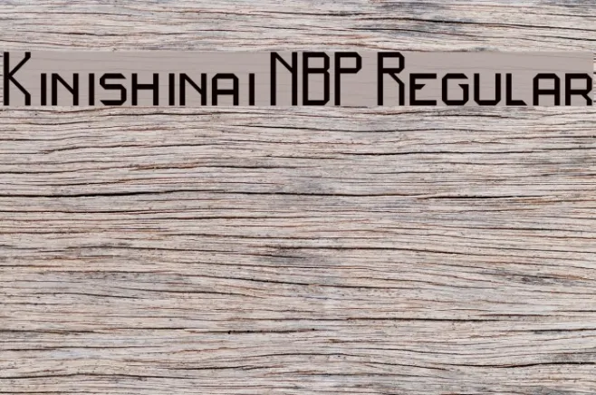 Kinishinai NBP Regular Example 3