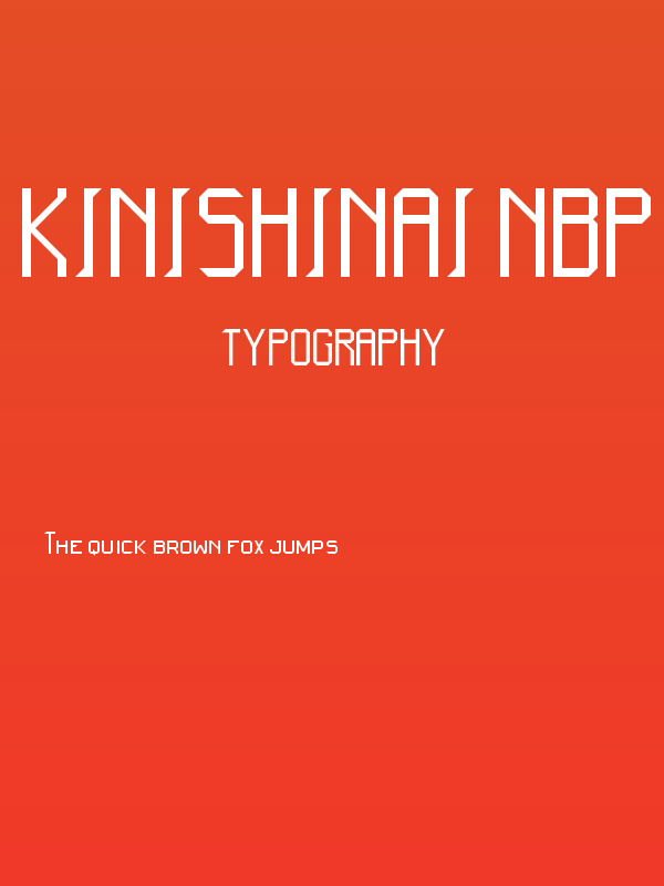 Kinishinai NBP Regular Poster