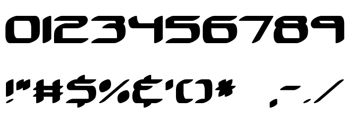 Kinkaid BRK Font OTHER CHARS