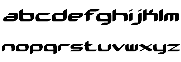 Kinkaid BRK Font LOWERCASE
