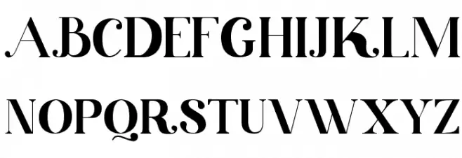 Kinki Font Litere mari
