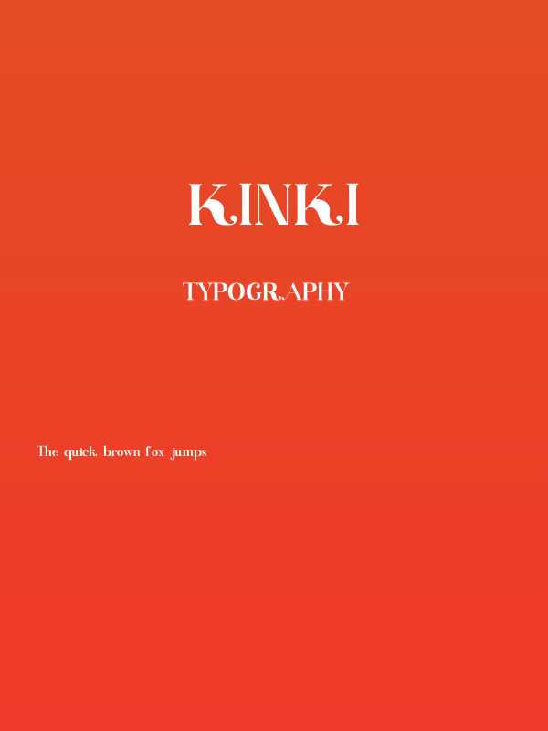 Kinki Poster