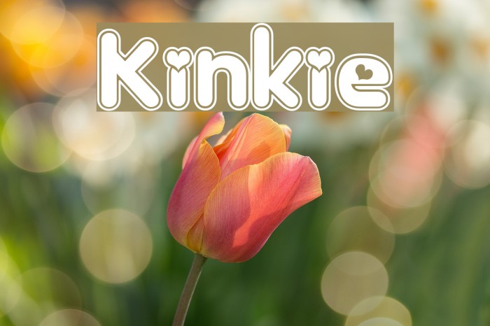 Kinkie Font examples