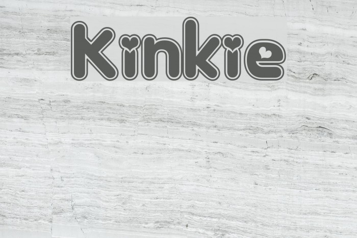 Kinkie Font examples