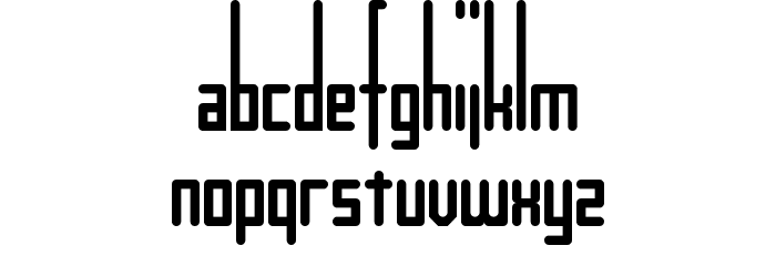 Kinkinch Regular Font LOWERCASE