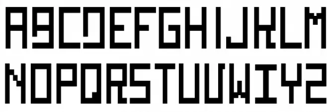 Kinkub flat Condensed Fonte MAIÚSCULAS