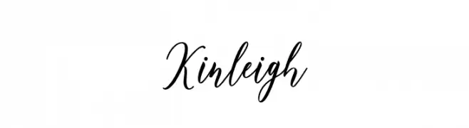 Kinleigh  Frei Schriftart Herunterladen
