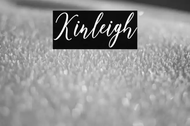 Kinleigh Font examples