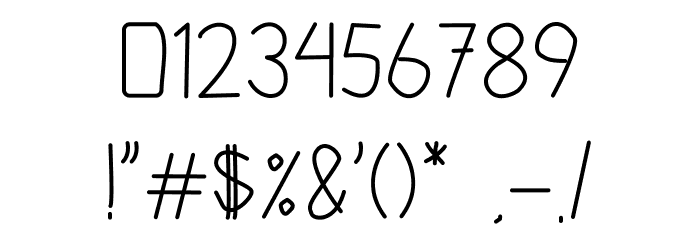 Kinley Font OTHER CHARS