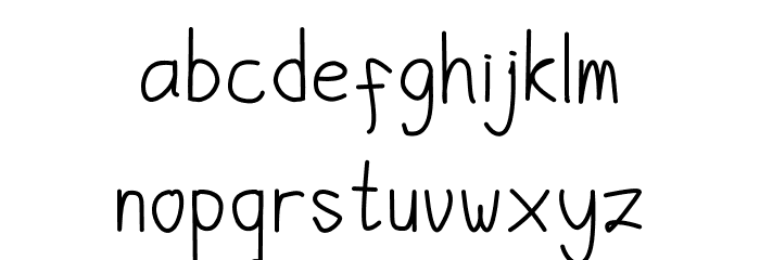 Kinley Font LOWERCASE