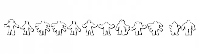 Kinnihuman 3D  Frei Schriftart Herunterladen