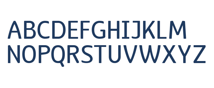 Kinoble Medium Uppercase