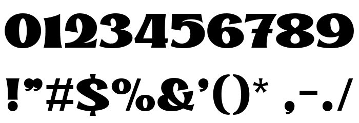 Kinsale Display Font OTHER CHARS