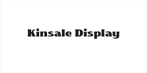 Kinsale Display Logo