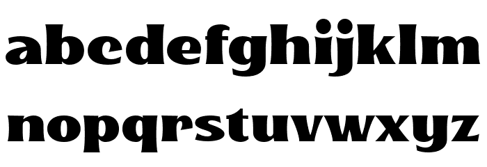Kinsale Display Font LOWERCASE