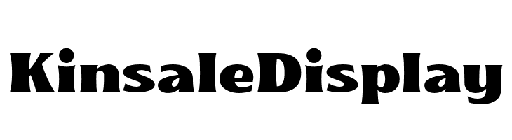 KinsaleDisplay  font caratteri gratis
