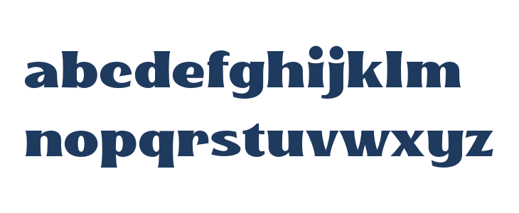 KinsaleDisplay Lowercase