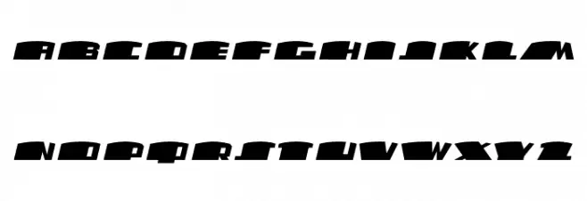 Kintaiken Black Caratteri MINUSCOLO