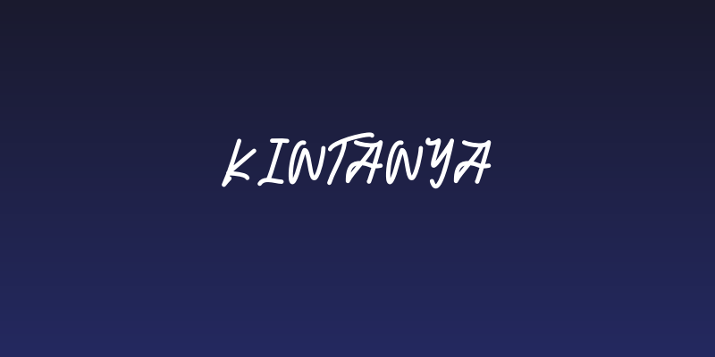 Kintanya Social Header