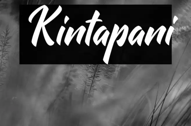 Kintapani Font examples