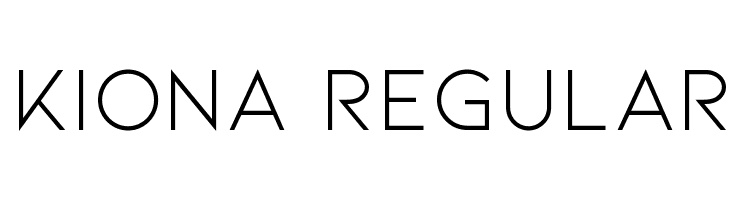 Kiona Regular Font