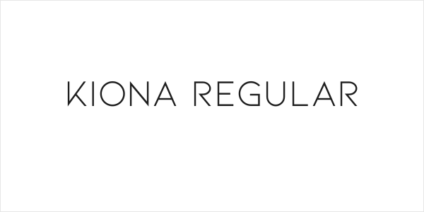Kiona Regular Logo