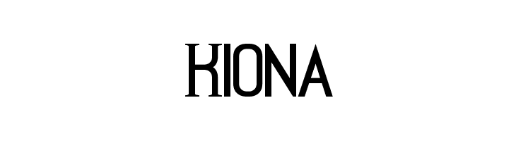 Kiona  Frei Schriftart Herunterladen