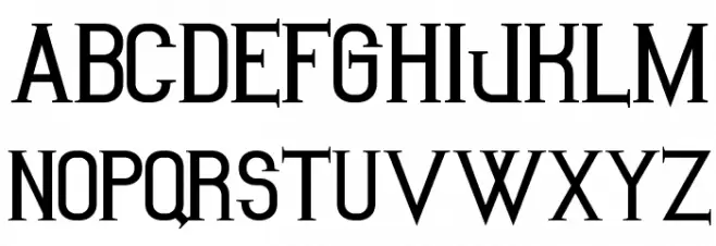 Kiona Font UPPERCASE