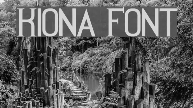 Kiona Font examples