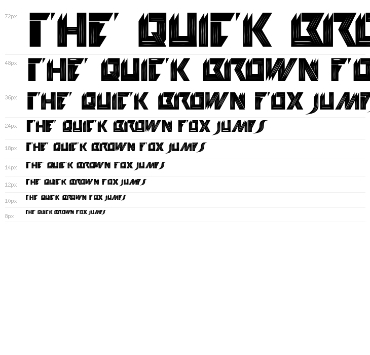 Kiosk Sans Regular Waterfall