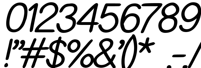 Kioves Bold Italic Font OTHER CHARS