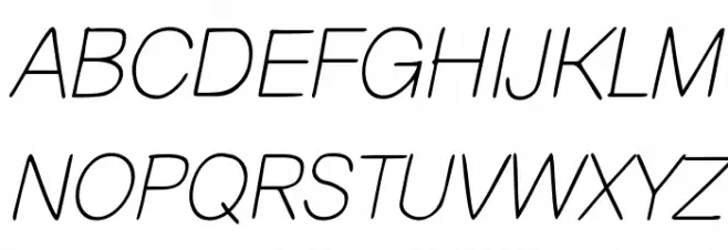 Kioves Italic Шрифта ВЕРХНИЙ