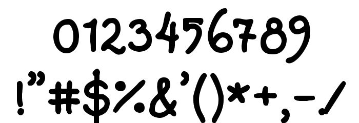 Kipferln Font OTHER CHARS